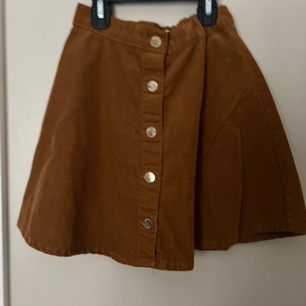 Beautiful fall color h&m mini skirt for girl size 9/10
